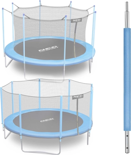 Neo-Sport donji dio stupa za trampolin 8–15 ft plavi (za vanjsku i unutarnju mrežu)
