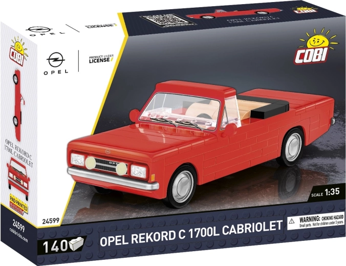 Cobi Opel Rekord C 1700L kabriolet 1:35 - 1 kom