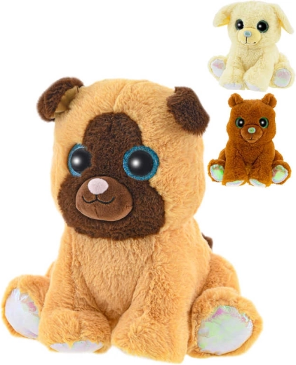 Mirisni plišani psić za bebe, sjedeći 19–20 cm - 1 komad
