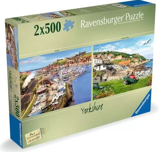 Ravensburger puzzle slikoviti krajolici: Yorkshire 2x500 dijelova