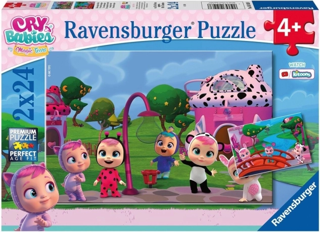 Ravensburger puzzle Cry Babies Magic Tears 2×24 dijelova