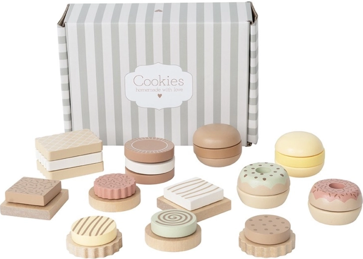 Jabadabado wooden stackable cookies
