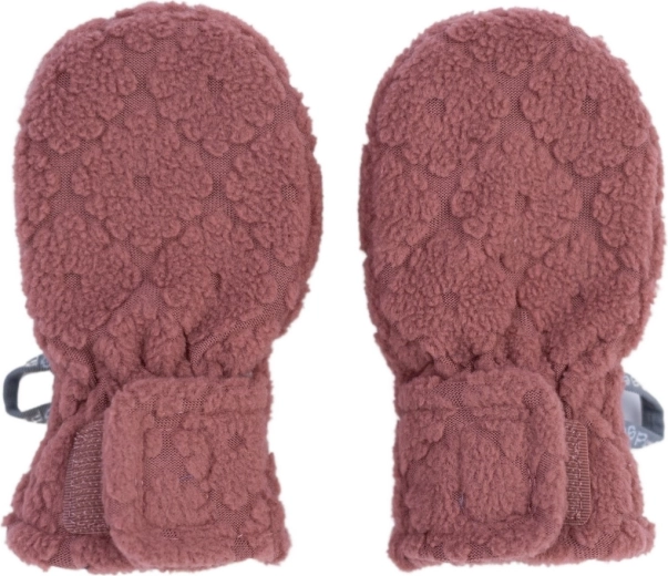 Lodger dječje rukavice bez palca Mittens Folklore Fleece rosewood