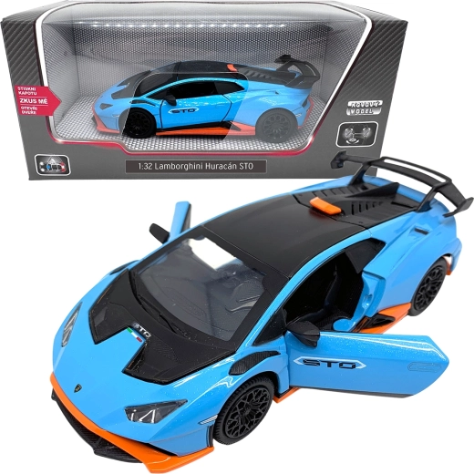 Metalni model 1:32 LAMBORGHINI HURACÁN STO plavi