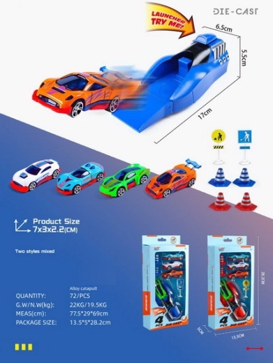 Ispaljivački set metalnih autića