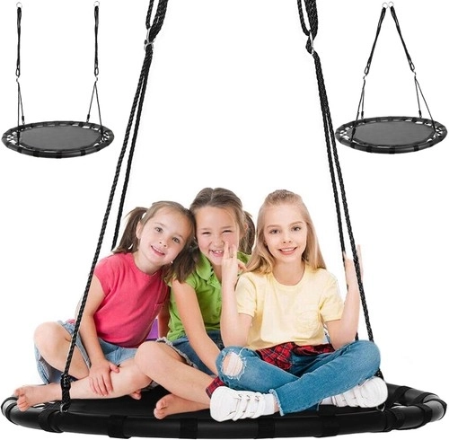 Ljuljačka Lastavičje Gnijezdo 100 cm crna