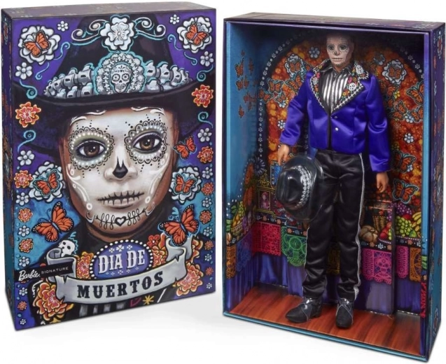 Kolekcionarska lutka Ken Barbie Dia De Muertos 2023