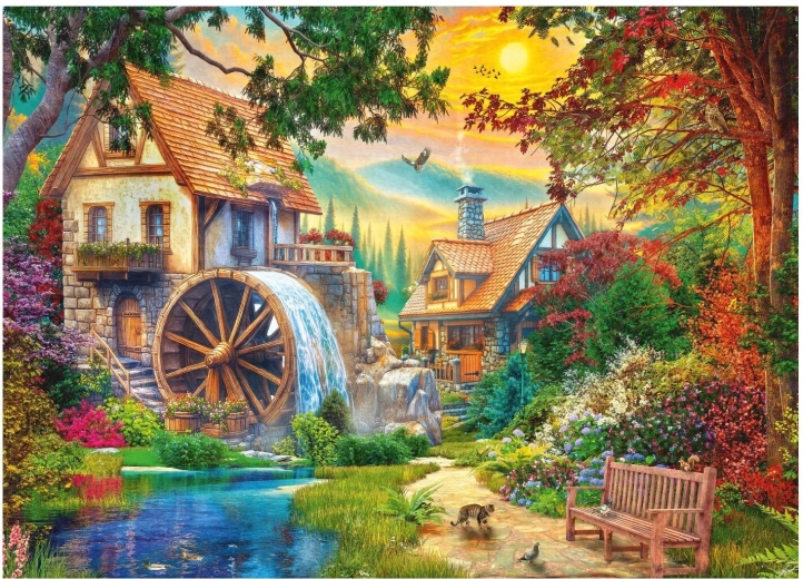 Puzzle DINO Slikoviti mlin 3000 dijelova