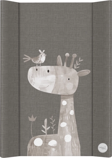 Ceba Baby tvrda podloga za previjanje za dječji krevetić 50 × 70 cm basic friendly giraffe