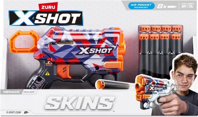 X-Shot Skins Menace pjenasti blaster Malice