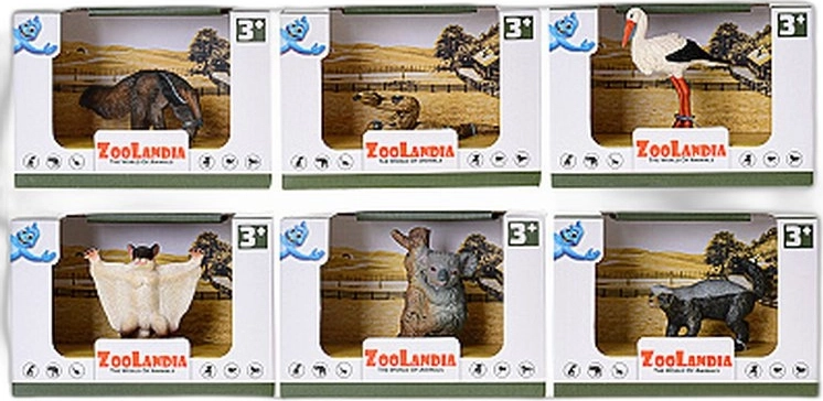 Zoolandia safari životinjica figurica (6 vrsta) - 1 komad