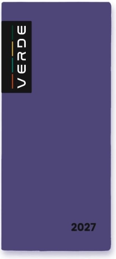 Mjesečni planer u PVC omotu Violet 2027