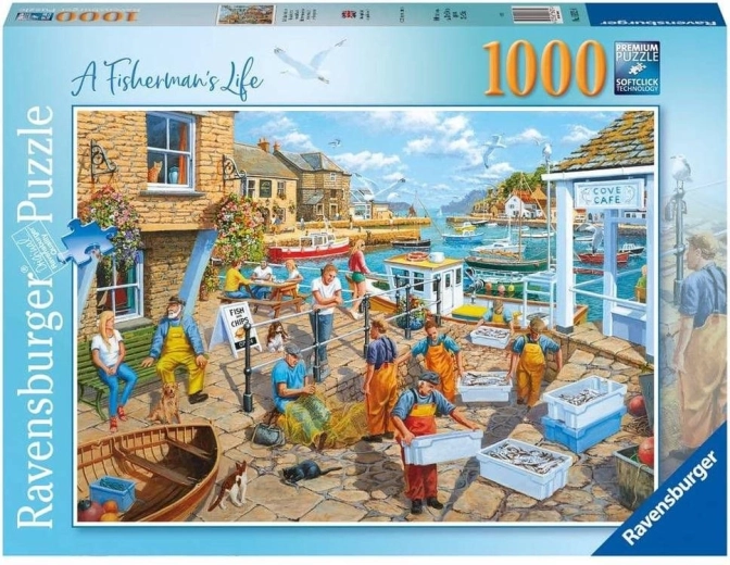 Ravensburger puzzle Život ribara 1000 dijelova