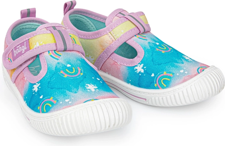 Baagl Kids’ Indoor Shoes Unicorn