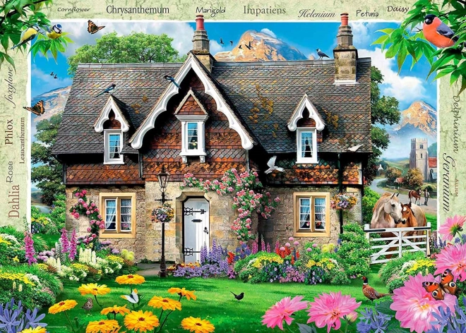 Ravensburger puzzle kućica na brežuljku 1000 dijelova