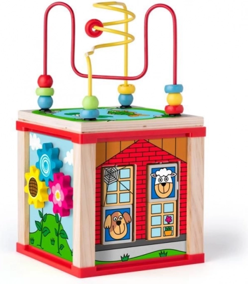 Aktivna kocka mali kućica