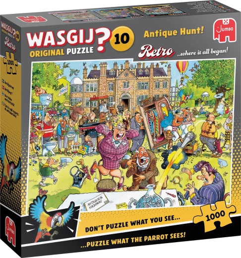Jumbo Wasgij Retro Original 10: Lov na starine! slagalica 1000 dijelova