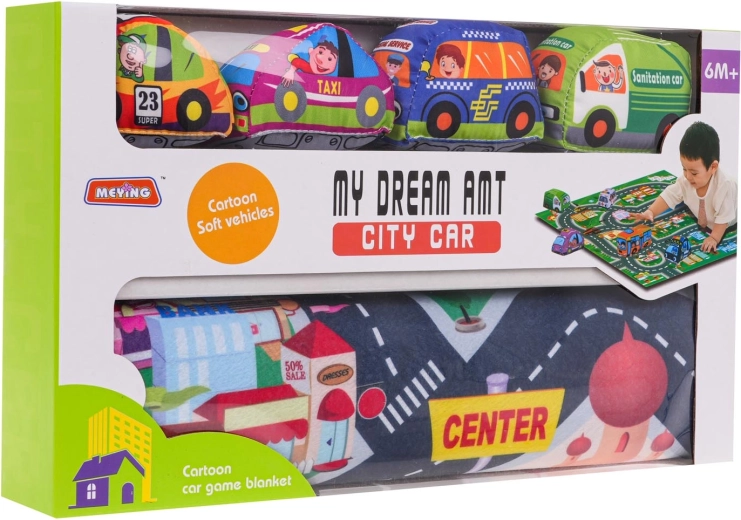 Mekana igraća podloga Grad s 4 autića