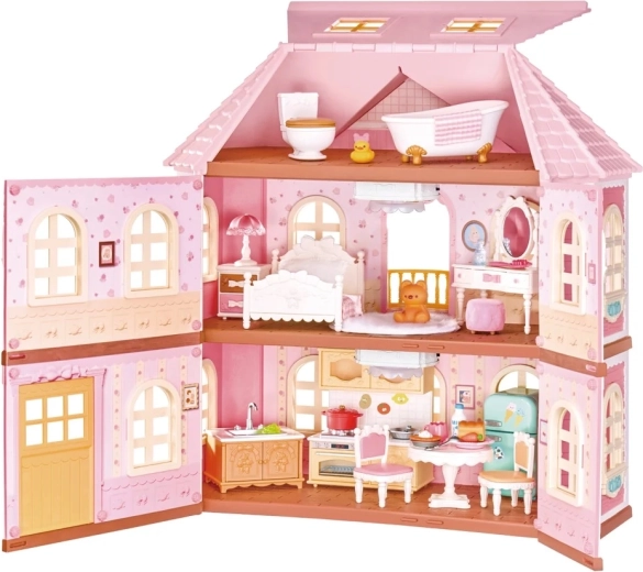 RoboTime 3D Building Kit Victorian Villa Fairy Rose Cottage