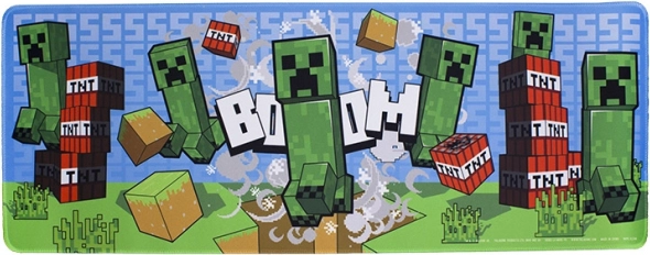 Minecraft desk mat