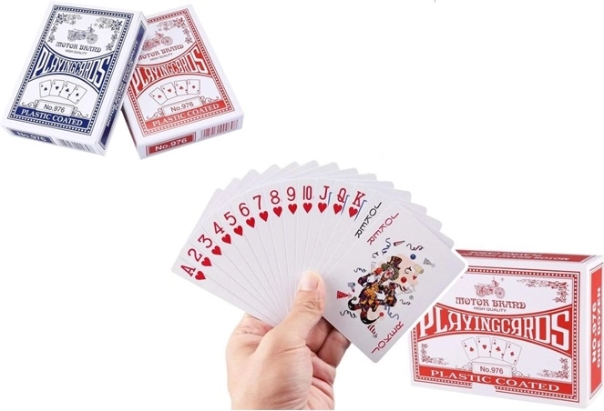 Plastic Playing Cards, 54 Pieces