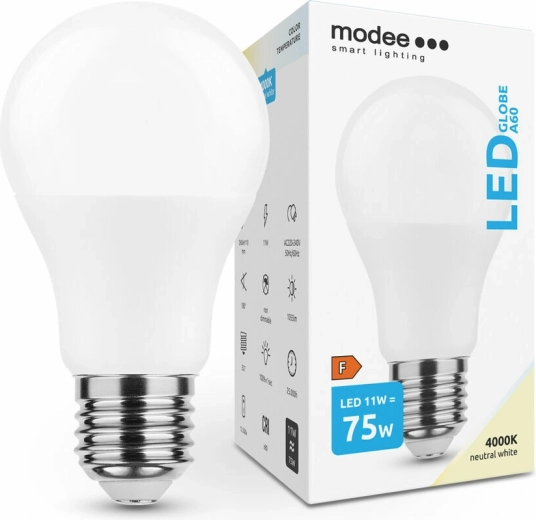 Modee Smart Lighting LED žarulja Globe E27 11 W neutralno bijela