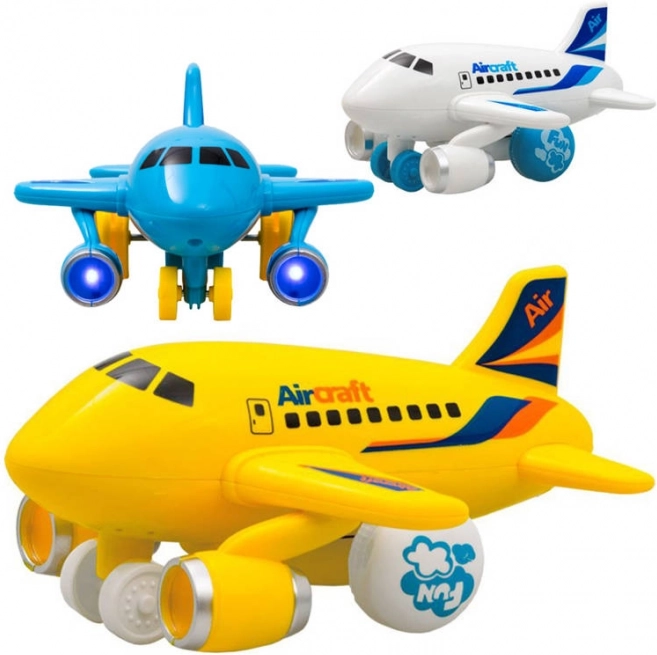 Veselo vučeno zrakoplovce sa svjetlima i zvukovima