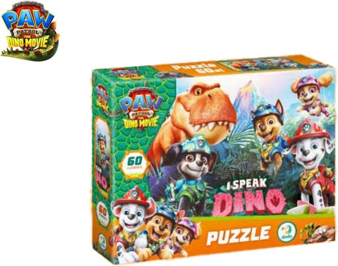 Puzzle Paw Patrol: The Dino Movie 60 dijelova