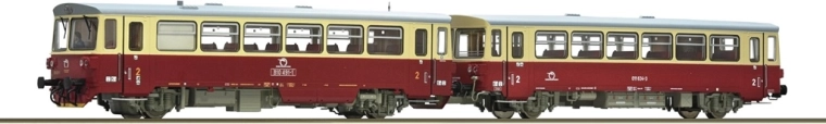 Roco dizelski motorni vagon 810 491-1 s priključnim vagonom ZSSK H0