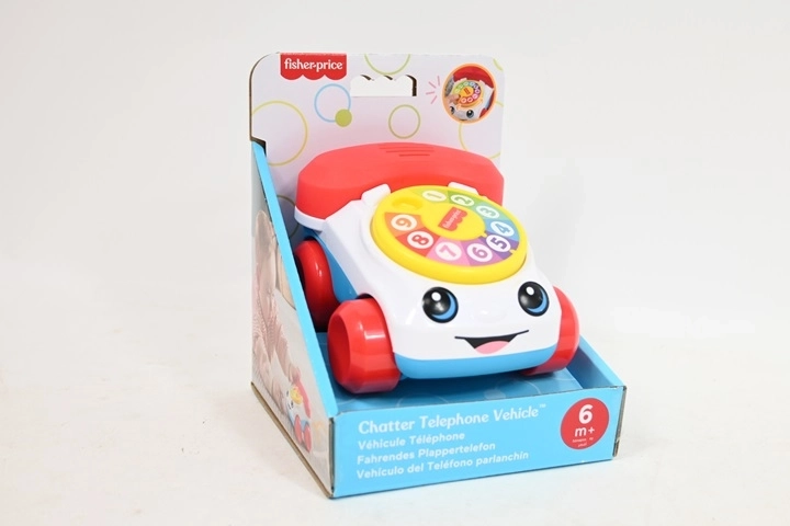 Fisher-Price telefon na povlačenje na kotačićima za malu djecu
