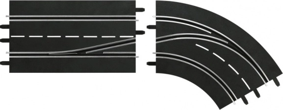 Overtaking switch for right-hand outer curve – for CARRERA DIGITAL 132/124