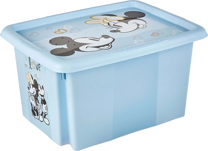 Kutija za pohranu s poklopcem Mickey 15 l