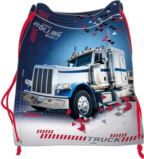 School snack bag for slippers Truck - 1 piece