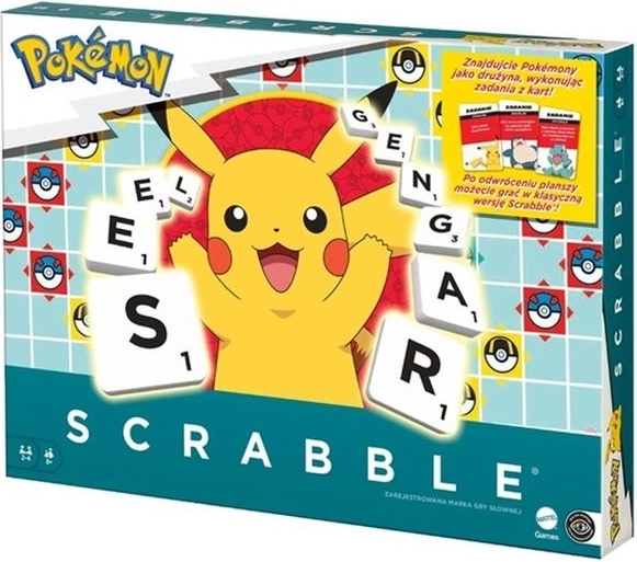 Mattel Scrabble Pokémon – češka verzija