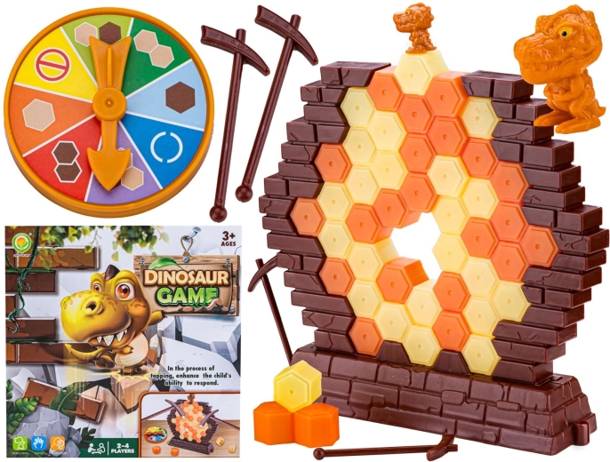 Skill game Save the Dino – dino tower trap