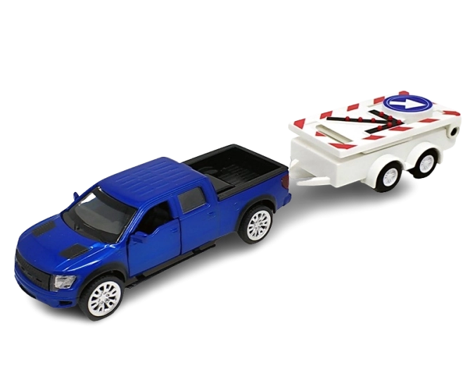 Metalni model pick-upa Ford F-150 SVT Raptor 1:52 sa svjetlima i zvukovima