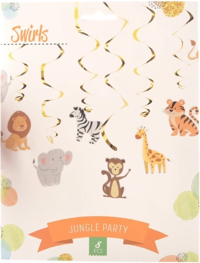 Girlanda Jungle – tropska party dekoracija (8 kom)