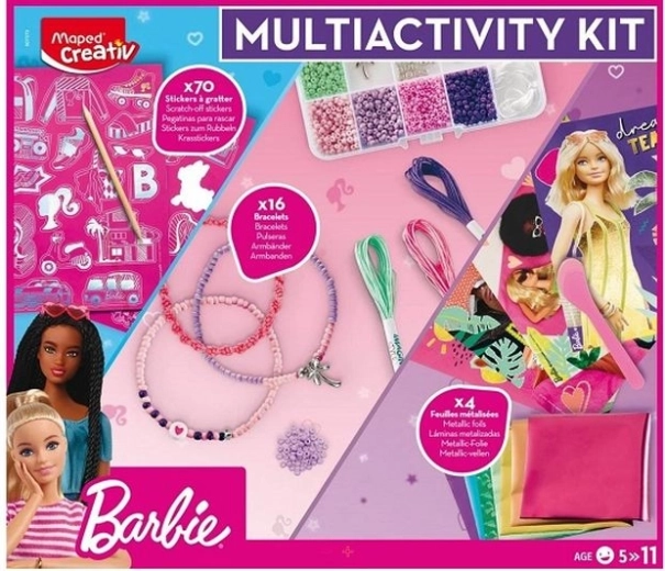 Creativ kreativne aktivnosti Barbie – kreativni set 3u1