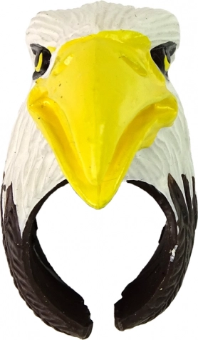 Dječji prsten s glavom orla – edukativna igračka