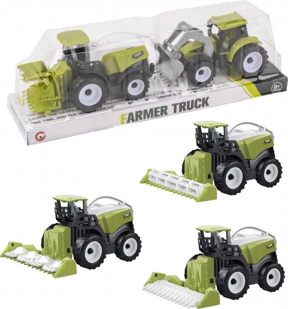 Kombajn s traktorom na povratni pogon