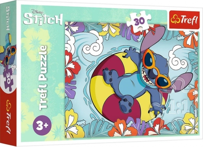 Puzzle Lilo i Stitch na odmoru Trefl