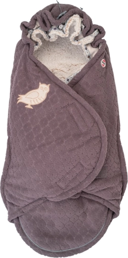 Lodger vreća za kolica Bunker Folklore Fleece mauve - 1 komad
