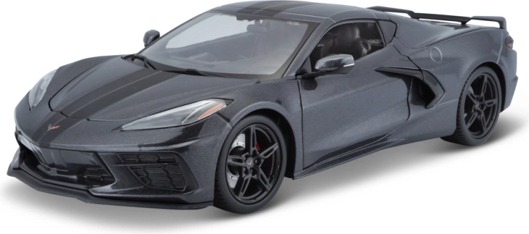 Maisto Chevrolet Corvette Stingray 2020 siva 1:18