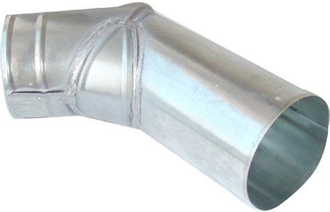 Koljeno V 80 mm od pocinčanog čelika