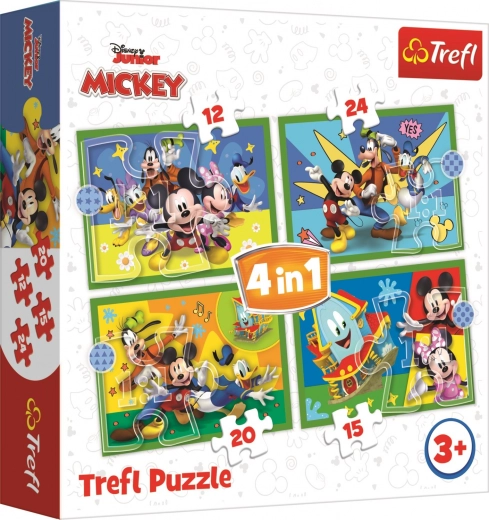 Puzzle 4u1 MICKEY I PRIJATELJI