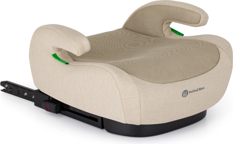 Petite&Mars sjedalica Optimus Pro i-Size Air Sage Beige 125–150 cm