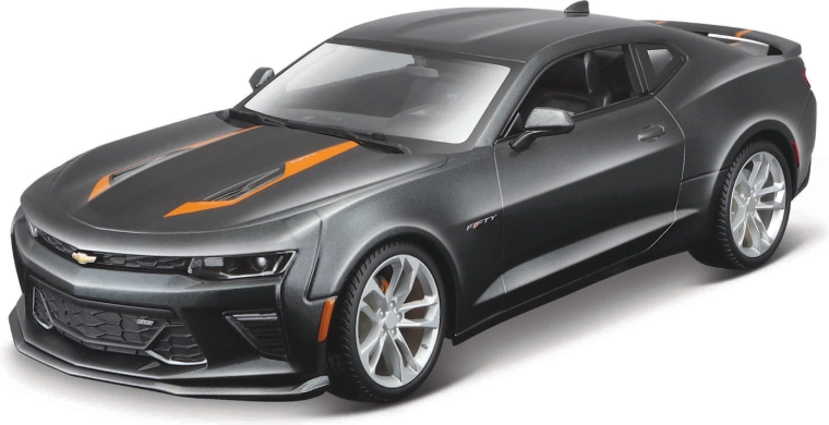 Maisto Chevrolet Camaro 50th Anniversary 2017 1:18 metalik siva