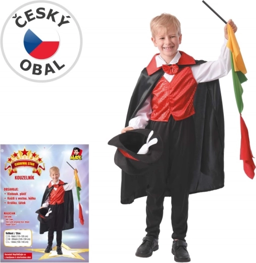 Children's Carnival Magician Costume 110–120 cm