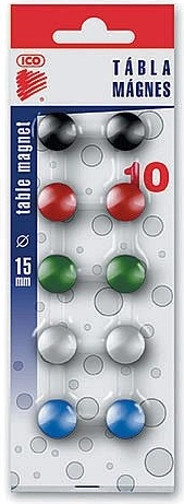 Magneti 15 mm, set 10 kom