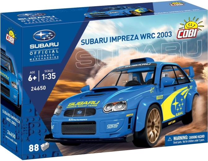 Cobi Subaru Impreza WRC 2003 1:35 (88 dijelova)